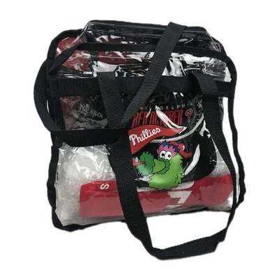 Bolso Mercancía de Postemporada Philadelphia Phillies Rojo Octubre 2025. Owala, sombrero, toalla Foto 1 de 4