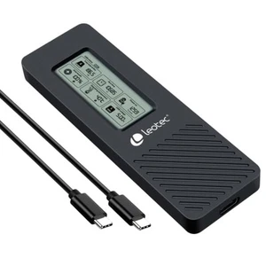 LEOTEC External Enclosure for M 2 NVME Discs with LCD Panel - Photo 1/1