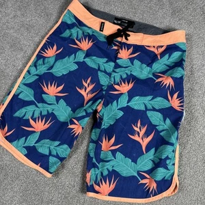 Boy's Youth Hurley 2-Way Stretch Board Shorts Swim Tropical Surf Youth 16 Men 28 - Picture 1 of 10