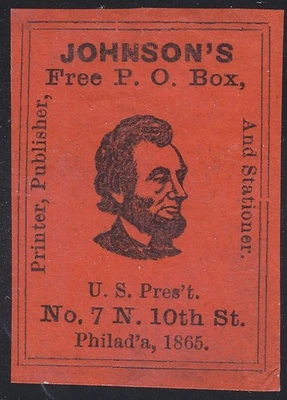 UBICALES JOHNSON'S BOX PHILADELPHIA LINCOLN ORIGINAL TIPO 2 COMO NUEVO 57 Foto 1 de 3