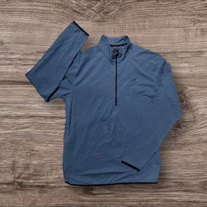 Wrangler ATG 1/2 Zip Long Sleeve Top Shirt Mock Neck Men's Size Medium - Picture 1 of 5