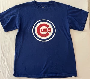 Chicago Cubs T-Shirt Uomo M Manica Corta MLB Logo Grafico Blu Vedi Foto - Foto 1 di 6