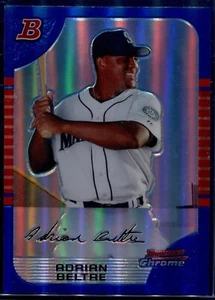 2005 Bowman Chrome Blue Refractor #139 Adrian Beltre /150 Seattle Mariners - Picture 1 of 1