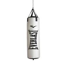 Everlast Nevatear Fitness Workout 70 Pound Heavy Boxing Punching Bag, Platinum