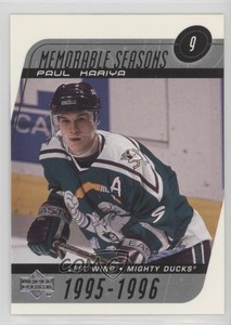 2002-03 Upper Deck Memorable Seasons Paul Kariya #181 HOF