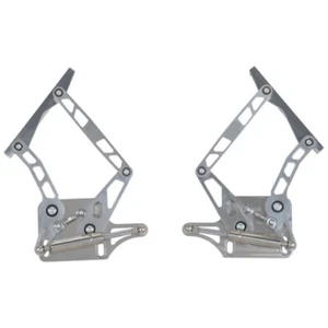 FORD MUSTANG 1964 - 66 BILLET BONNET/HOOD HINGES - STEEL OR FIBREGLASS BONNETS - Picture 1 of 4