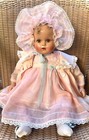 VTG 1945 Ideal Baby Beautiful Miracle on 34th St. Doll 22” Pristine PINK outfit