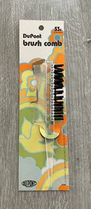 NOS Vintage DuPont Bürstenkamm klar 406P unbenutzt Vintage - Bild 1 von 4