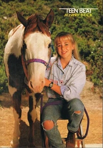 Jenny Beck - Joey Lawrence - 11" x 8" Teen Magazin Pinup Mini Poster - Bild 1 von 2