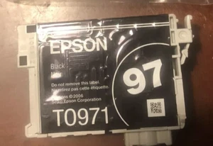 T097120 (#97) OEM Epson Black Ink Cartridge. No Box - Bild 1 von 1