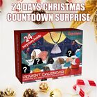 24 Grids Mineral Blind Box Crystal Advent Calendar  Geology Enthusiasts.