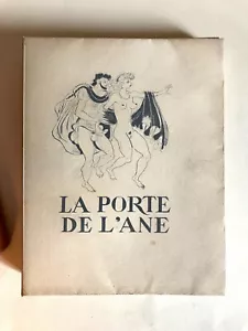 La porte de l'âne curiosa erotica / illustrations de Schem / Raoul Serres 300 ex - Foto 1 di 6
