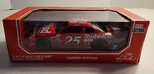 Racing Champions Nascar #25 Ken Schrade Budweiser Bank 1:24 Scale - Picture 1 of 5
