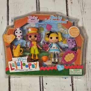2011 Lalaloopsy Mini Wacky Hatter and Alice in Lalaloopsyland NIP - Picture 1 of 6