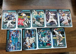 Topps 2024 Seattle Mariners Base Team Set - Serie 2 - Bild 1 von 2
