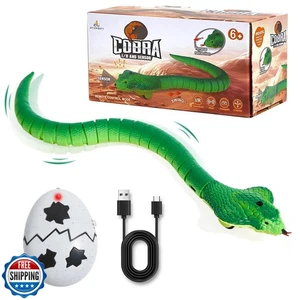 Remote Control Snakes Realistic Prank Rc Snake Cobra Rechargeable Smart Sensi - Picture 1 of 5