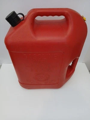 Vtg Blitz 6 Gallon 16 Oz Vented Flex Spout Pre Ban 11841 - Image 1 of 4