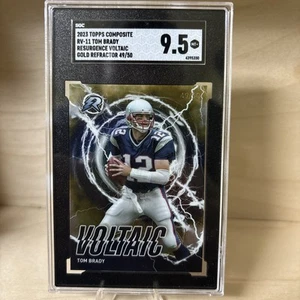 2023 Topps Composite - Gold Refractor #RV-11 Tom Brady/50 SGC 9,5 - Imagen 1 de 2