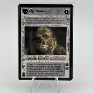Chewbacca - Premiere Limited 1995 - Black Border - Star Wars CCG - Picture 1 of 2