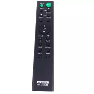New RMT-AH100U For SONY AV SYSTEM Remote Control HT-CT180 SA-CT180 SA-WCT180 - Picture 1 of 3