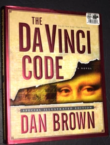DAN BROWN CLASSIC ILLUSTRATED BOOK: "THE DA VINCI CODE," 500 Pages, New (c) 2004 - Foto 1 di 4