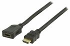 3m HDMI 2.0 High Speed 4K UHD 3D TV Extension Lead Male to Female Cable