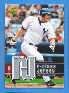 Camiseta Upper Deck 2004 clase R #JG Jason Giambi Yankees - Imagen 1 de 1