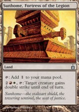 1x Sunhome, Fortress of the Legion LP, English MTG Ravnica: City of Guilds