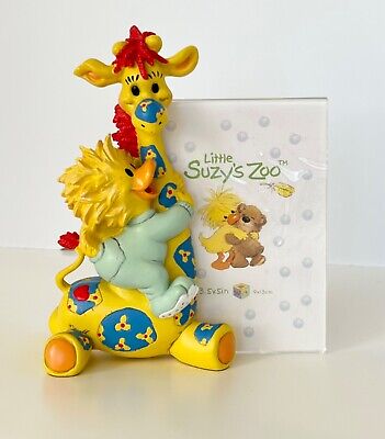 Vintage Little Suzy's Zoo Picture Frame Cute Duck And Giraffe Holds 3.5 X 5 NEW • 27.51$
