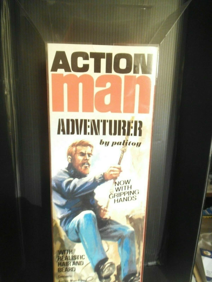 PSYCHO COMICS 20 x display cases for Action Man 12" figure clear display box.s .