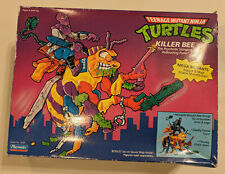 Teenage Mutant Ninja Turtles Killer Bee Complete Box Inserts 1990 Playmates TMNT