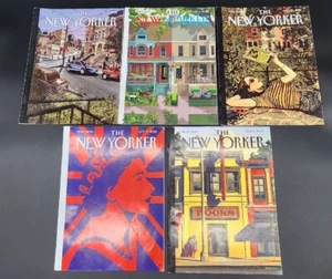 5 Issues Of The New Yorker Magazine 2021 And 2022 Issues - Picture 1 of 12