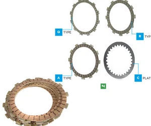 F1545A KIT DISCHI FRIZIONE NEWFREN DUCATI MULTISTRADA 1000 2003 2004 2005 2006 - Imagen 1 de 1