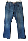 Vintage Levi’s Jeans Men Size 34x32 Low Boot Cut 527 Blue Denim Excellent
