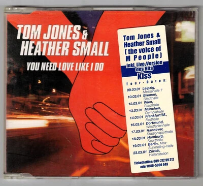Tom Jones & Heather Small-You Need Love Like I Do-CD- sehr gut (2000) - Bild 1 von 2