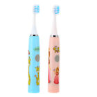 Kids Electric Toothbrushes Cartoon Pattern Battery Powered Soft Brush Hair Wate 