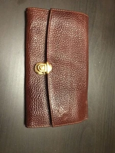 Genuine Leather Vintage Walet  7.5" x 4.5” - Picture 1 of 10