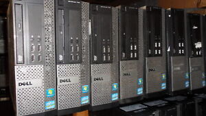 Lot of 10 Dell Optiplex 790 SFF Quad Core i5 2400 3.10GHz 4GB DDR3 500GB PC 
