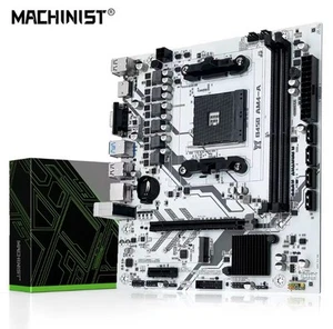 MACHINIST B450 Motherboard AMD Processor Dual-channel DDR4 Memory AM4 Mainboard - Picture 1 of 6