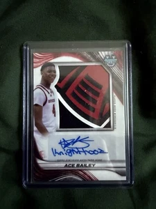 Ace Bailey Prospect Jumbo Relic Auto 3/5 Inscription Bowmans Best Geometric - Picture 1 of 4