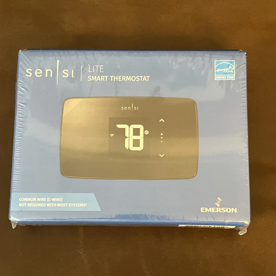 Sensi Lite Smart Thermostat Programmable Wi-Fi Mobile App ST25U Emerson