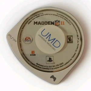 PSP Game Madden NFL 11 (Sony, 2010) PlayStation Disk only, Tested Free Shipping - Picture 1 of 2