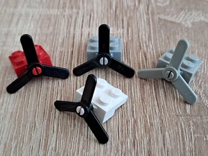 LEGO® 2421 + 4488 Propeller-Set 3 Klingen klein + Halter Rotor "FARBE WÄHLEN" - Bild 1 von 6