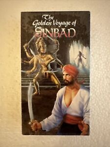 The Golden Voyage of Sinbad VHS 1993 Closed Captioned Brand New Sealed Watermark
