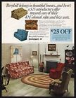 1967 Broyhill Premier Scotchgard Beautiful Home Colonial Sofa Love Seat Print Ad