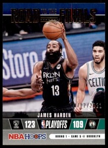 2021-22 Hoops Road to the Finals James Harden Brooklyn Nets #33 722/2021