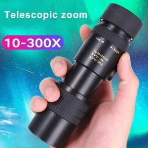 10-300X40 HD Monocular Telescope Mini Portable Mobile Phone Telescope Hot W N1O2 - Zdjęcie 1 z 19