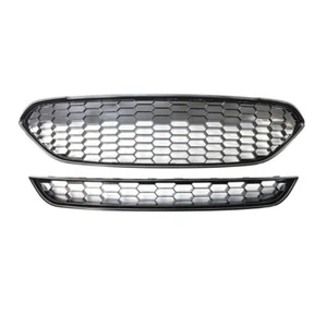 Parrilla central negra para Ford Fiesta Zetec S 2013-2017 coche panal - Imagen 1 de 7