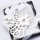 Stainless Steel Silver Guardian ANGEL Bookmark Tassel Page Marker Ribbon Box-zd