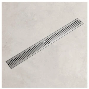 VIGO VG07002BN Elan 24 in. Linear Shower Drain in Brushed Nickel NEW - Picture 1 of 4